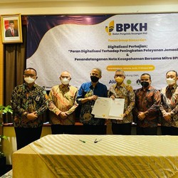 Dorong Digitalisasi Haji, Bank Aladin Teken MoU dengan BPKH