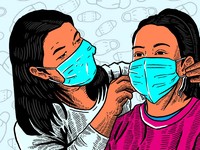 Lagi Positif Covid-19, Apakah Harus Tidur Pakai Masker?