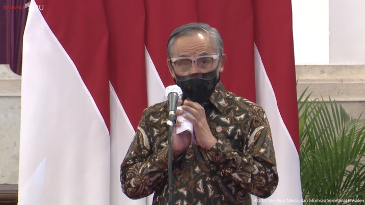 Ketua Dewan Komisioner Otoritas Jasa Keuangan, OJK, Wimboh Santoso, OJK Virtual Day Ketua Dewan Komisioner Otoritas Jasa Keuangan (OJK) Wimboh Santoso dalam Acara OJK Virtual Day (Tangkapan Layar Youtube Sekretariat Presiden)