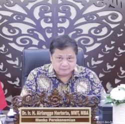 Airlangga: Covid-19 Recovery Index Indonesia Terbaik di ASEAN