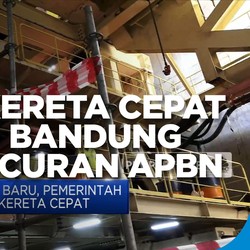 Proyek Kereta Cepat Jakarta- Bandung Dapat Kucuran APBN