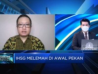 Profit Taking Awal Pekan, IHSG Ditutup Terkoreksi 0,34%