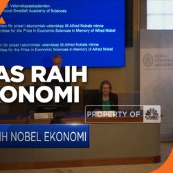 3 Ekonom AS Raih Nobel Ekonomi Berhadiah Rp 16,3 M