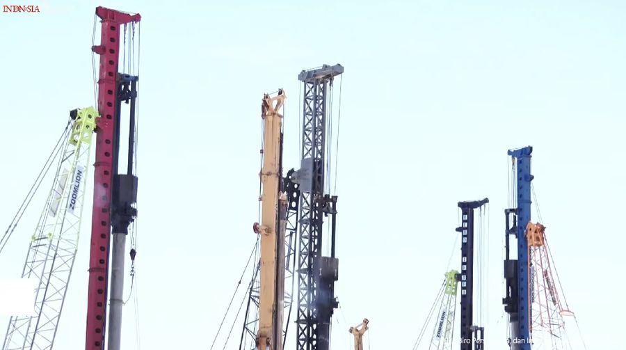 Groundbreaking Pembangunan Smelter PT Freeport Indonesia, KEK Gresik, 12 Oktober 2021. (Tangkapan Layar Youtube Sekretariat Presiden)