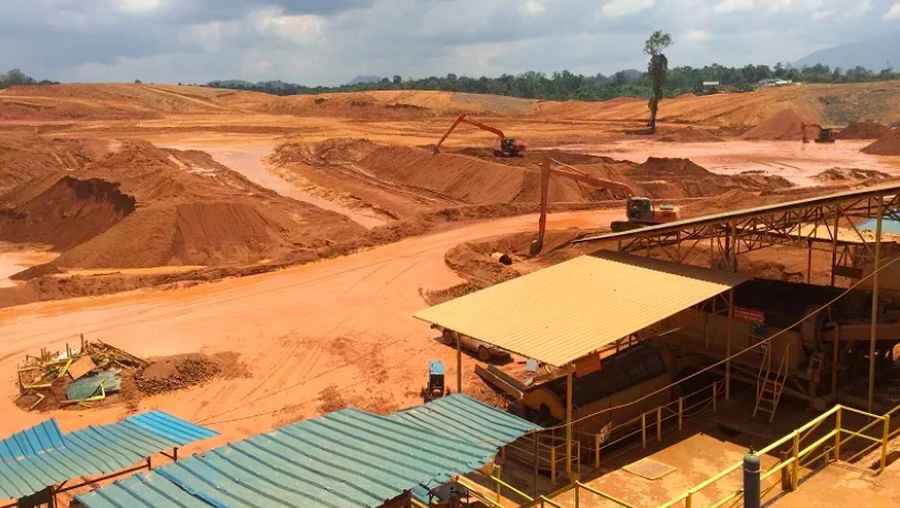 Unit Bisnis Pengelolaan (UBP) Bauksit PT. Antam yang berlokasi di Kecataman Tayan, Kalimantan Barat, dok ESDM