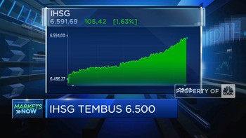 Asing Borong Saham Bank Buku IV, IHSG Dibuka di Level 6.500