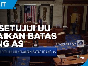 DPR Setujui UU Kenaikan Batas Utang AS