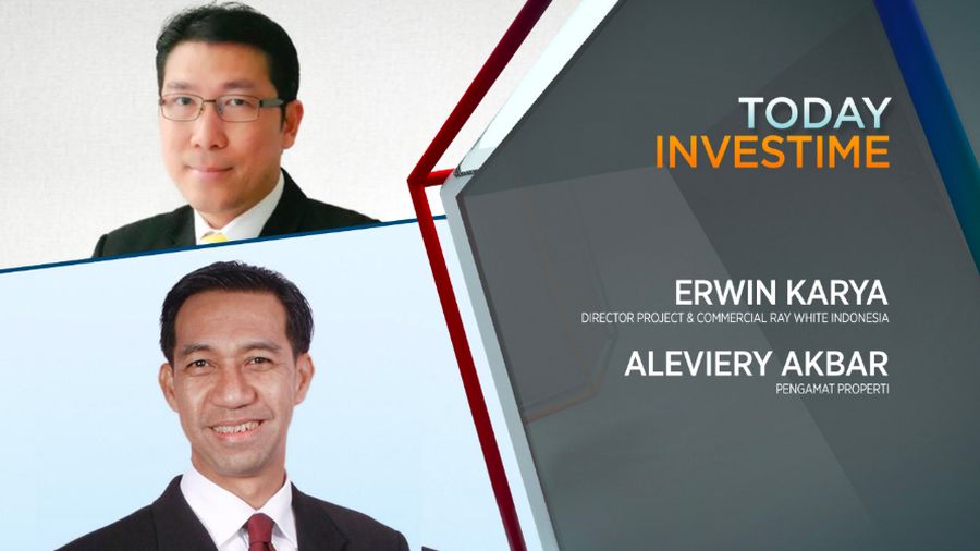Erwin Karya, Director Project & Commercial Ray White Indonesia dan Aleviery Akbar, pengamat properti