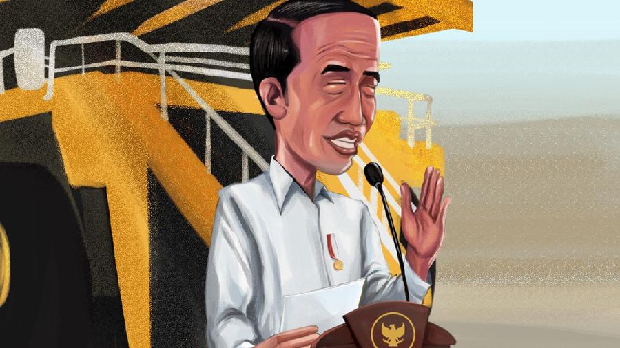 INFOGRAFIS, Curhat Jokowi, Tambang RI Dinikmati Spanyol-Jepang