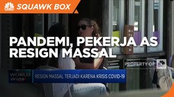 Pandemi, Pekerja di AS Berbondong-Bondong Resign