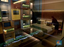 Kreatif! Tumpukan Kontainer Bekas 'Disulap' Jadi Hotel