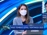 Menguat Lebih Dari 1% , IHSG Tembus Level Tertinggi 2021