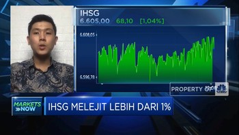 Melejit Lebih Dari 1%, IHSG Sesi I Pertahankan Level 6.600