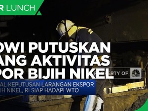 Presiden Jokowi Putuskan Larang Aktivitas Ekspor Bijih Nikel