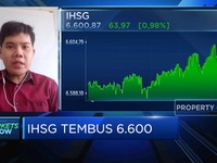 Reli Berlanjut, IHSG Awal Perdagangan Sentuh Level 6.600-an