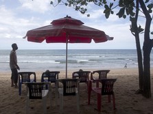 Pemandangan Bali Saat Pintu Kedatangan Internasional Dibuka