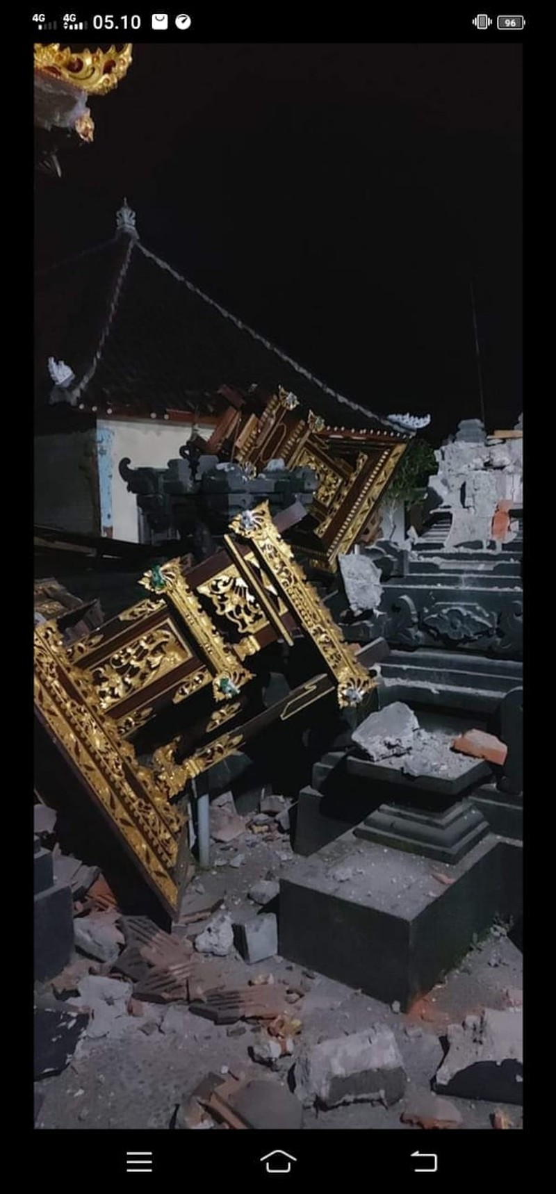 Gempa Bali (Ist Facebook BMKG) Gempa Bali (Ist Facebook BMKG)