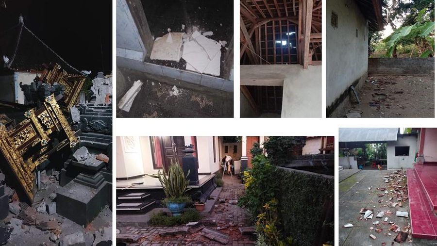 Gempa Bali (Ist Facebook BMKG)
