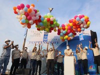 CT Gelar Topping Off Final Phase Transpark Juanda