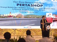 Dorong Pertashop, Menteri Erick Apresiasi UMKM & BUMDes