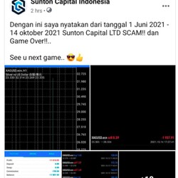 Sunton Capital Diduga Tipu-tipu, Untung Bisa 50% per Bulan?