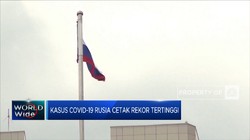 Kasus Harian Covid-19 di Rusia Cetak Rekor