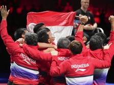 Tanpa Merah Putih, Potret Indonesia Menang Thomas Cup 2020