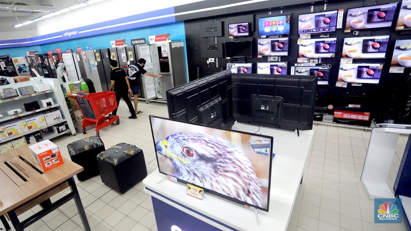 Penjualan Elektronik (CNBC Indonesia/Andrean Kristianto)