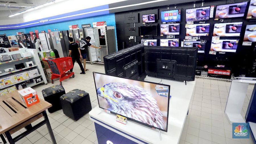 Penjualan Elektronik (CNBC Indonesia/Andrean Kristianto)