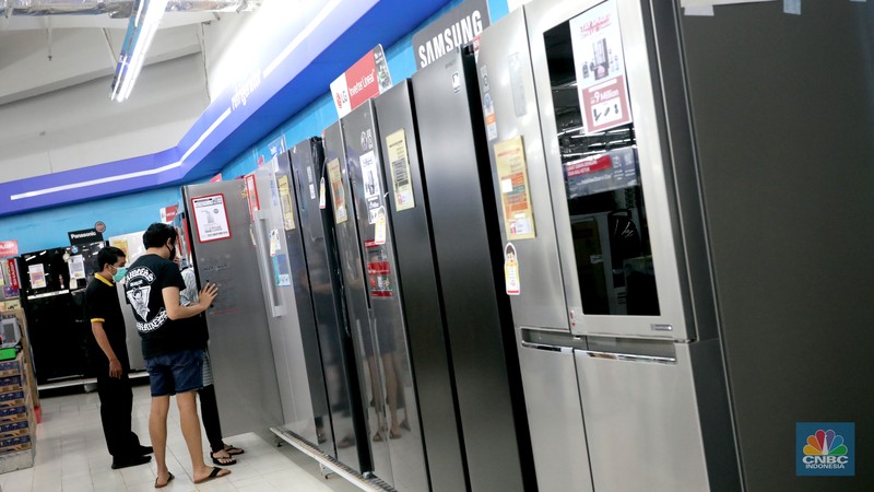 Penjualan Elektronik (CNBC Indonesia/Andrean Kristianto)