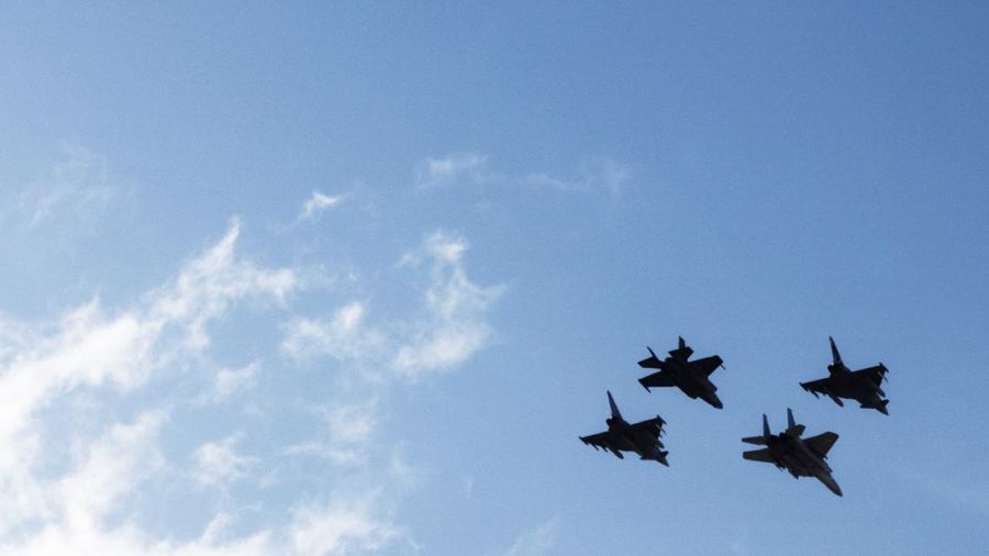 Jet Tempur Israel (REUTERS/RONEN ZVULUN)