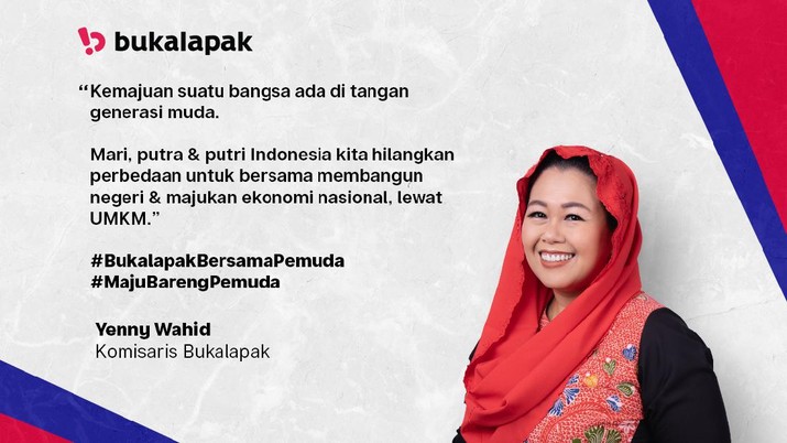 Komisaris Bukalapak Yenny Wahid Komisaris Bukalapak Yenny Wahid