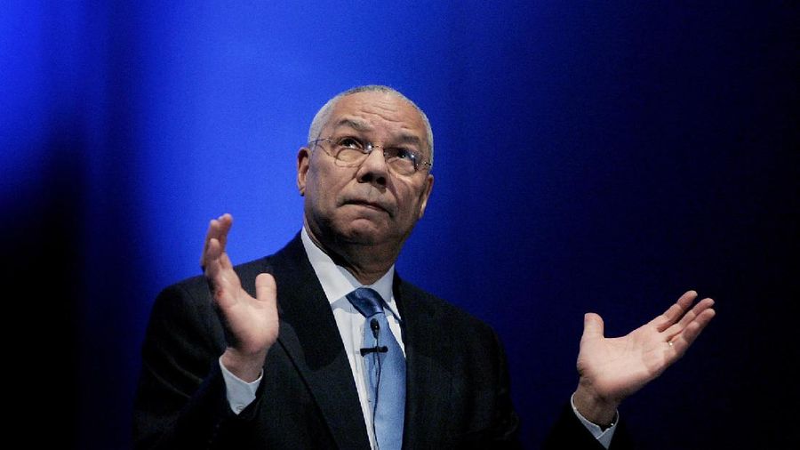 Mantan Menteri Luar Negeri AS,  Colin Powell