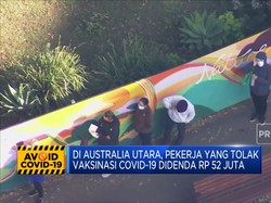 Denda Bagi Pekerja Australia Utara yang Tolak Vaksin Covid-19