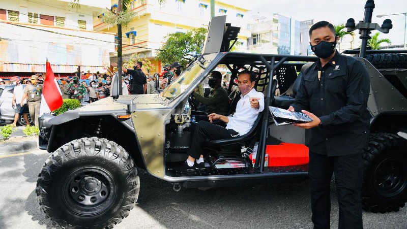 Presiden Joko Widodo berkunjung ke Tarakan, Kalimantan Utara pada Selasa, 19 Oktober 2021. (Dok:  Biro Pers Sekretariat Presiden)