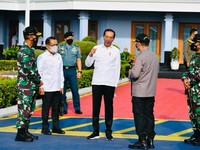 Jokowi Terbang ke Kaltara, Tanam Mangrove Hingga Sebar BLT