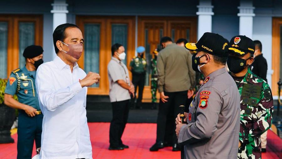 Presiden Jokowi Bertolak ke Kalimantan Utara dalam rangka kunjungan kerja, Selasa (19/10/2021).