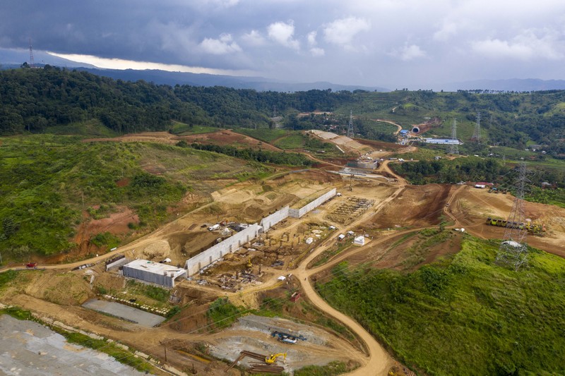 Proyek pembangunan kereta cepat Jakarta-Bandung. (Dok: KCIC) Proyek pembangunan kereta cepat Jakarta-Bandung. (Dok: KCIC)