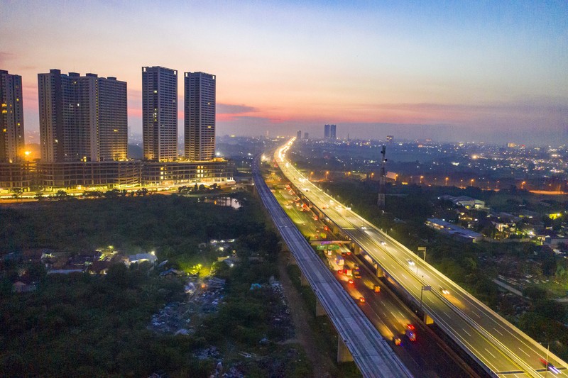 Proyek pembangunan kereta cepat Jakarta-Bandung. (Dok: KCIC) Proyek pembangunan kereta cepat Jakarta-Bandung. (Dok: KCIC)