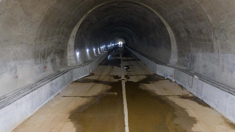 Terowongan Bawah Tanah Kereta Cepat JKT-BDG. (Dok: KCIC)