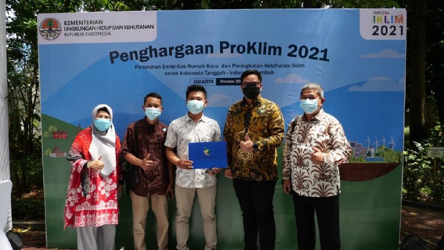 Penghargaan ProKlim (Dok. Bukit Asam)