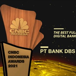 Bank DBS Raih The Best Full Fledged Digital Banking 2021