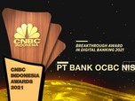 OCBC NISP Raih Breakthrough Award in Digital Banking 2021