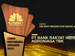 BRI Agro Sebagai "The Most Prospective Digital Bank 2021"