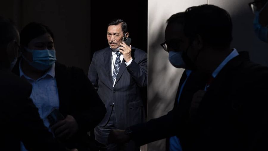 Luhut Binsar Pandjaitan dalam kunjungan kerja ke Amerika Serikat (Dok: ig luhut.pandjaitan)