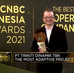 Triniti Dinamik Dinobatkan Jadi The Most Adaptive Project