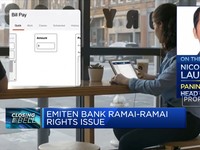 Analisis Efek Rights Issue Emiten Bank