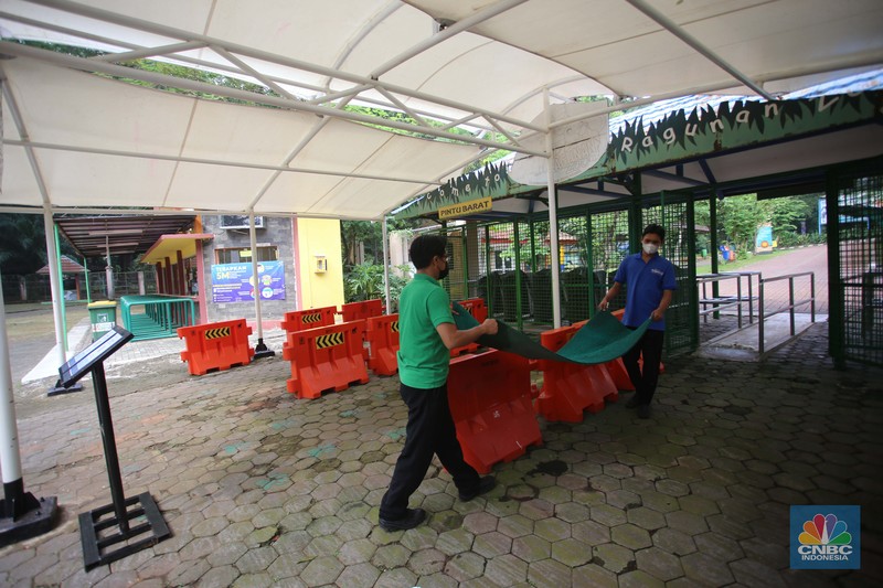 Ilustrasi tempat wisata Ragunan. (CNBC Indonesia/Muhammad Sabki)