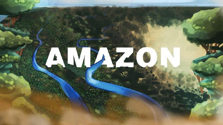 INFOGRFIS, Ngeri, Hutan Amazon Makin Kritis, Kehidupan Manusia Kian Terancam