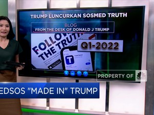 Medsos 'Made in' Trump